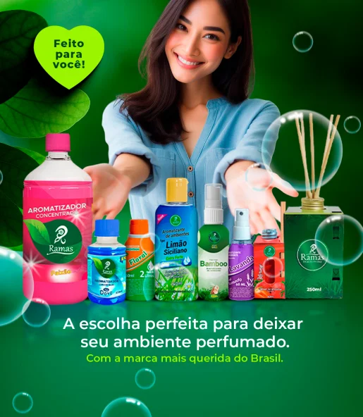 A escolha perfeita para deixar seu ambiente perfumado.