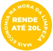 Rende até 20l